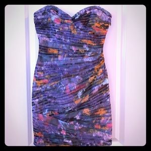 BCBGMaxAzria Strapless mini dress Tulle size 4